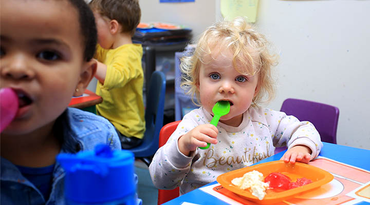 Healthy Eating at Butterflies Nursery in Cannock