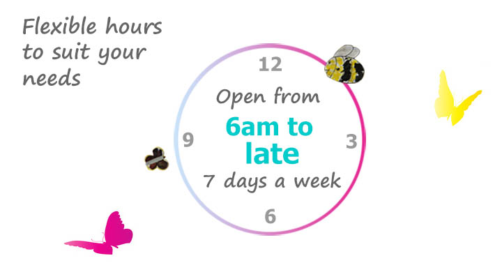 Butterflies Nursery - Flexible Hours To Suit Your needs